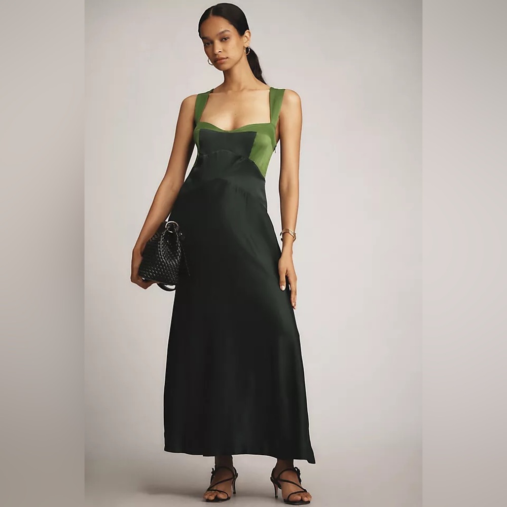Brand New with Tags THE JOCELYN SLEEVELESS SLIP MIDI DRESS BY MAEVE